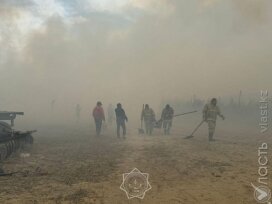 Более 2 тыс. предупреждений выдало МЧС акиматам о неготовности населенных пунктов к природным пожарам