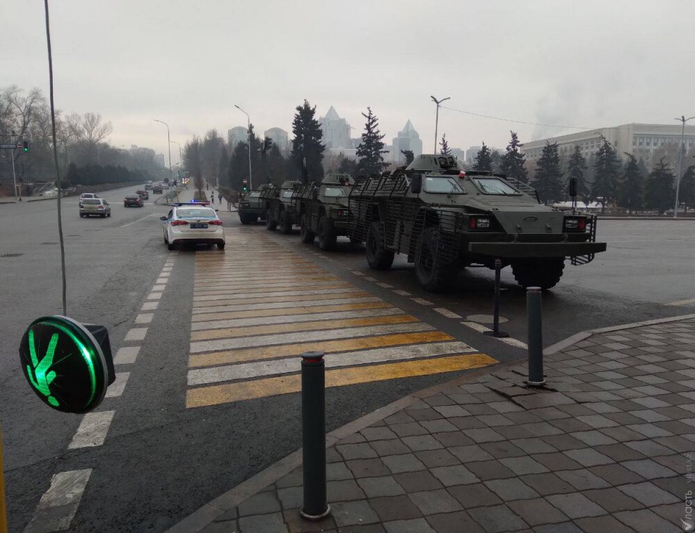 В Алматы начата антитеррористическая спецоперация 