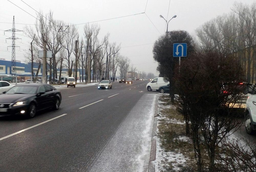 В Алматы запретили левые повороты на участке проспекта Рыскулова 