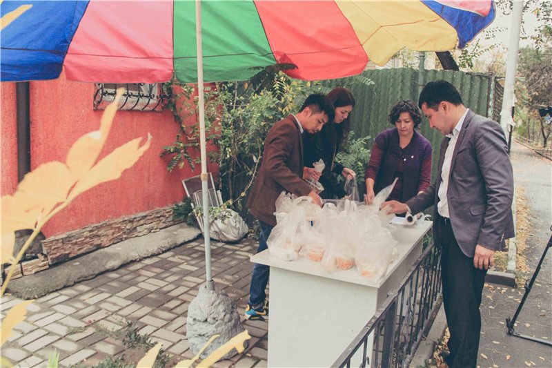 Расима Темербаева, Training café: «Сегодня вы оставили голодными 25 человек»