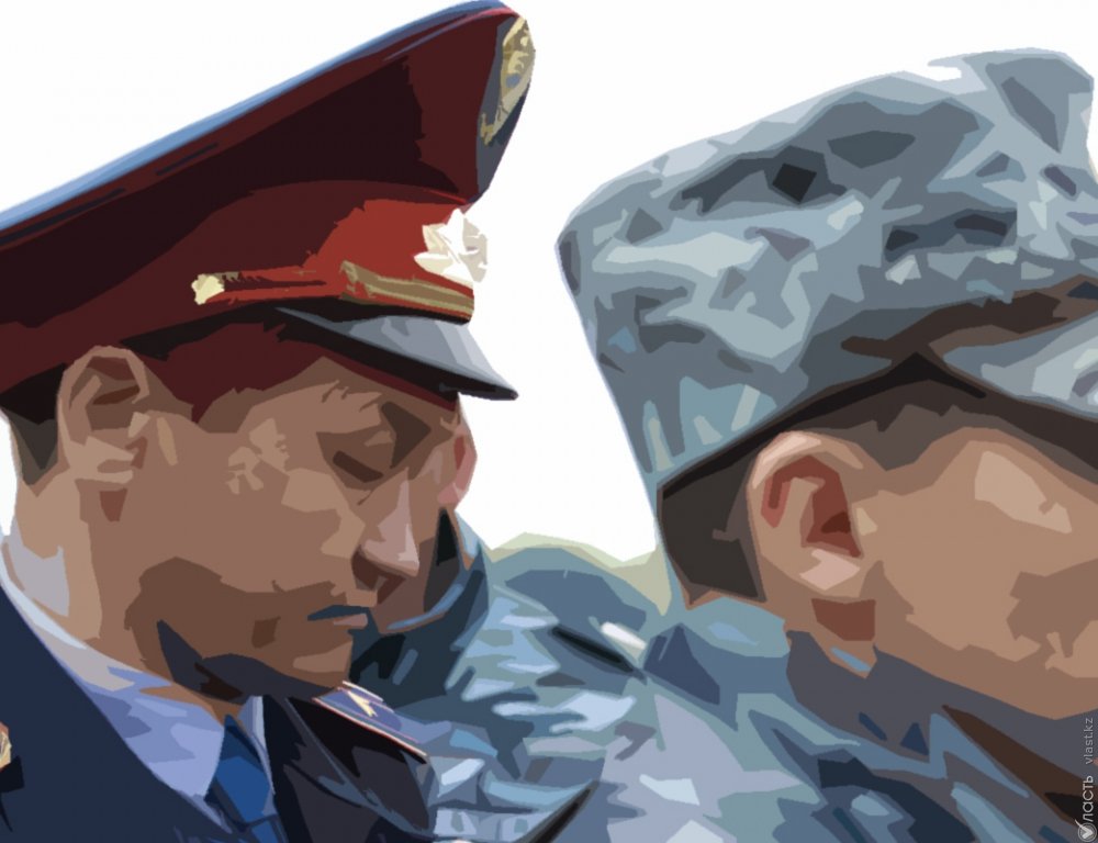Полиция Казахстана перешла на особый режим службы 