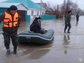 В Актюбинской области прорвало Щербаковскую плотину 