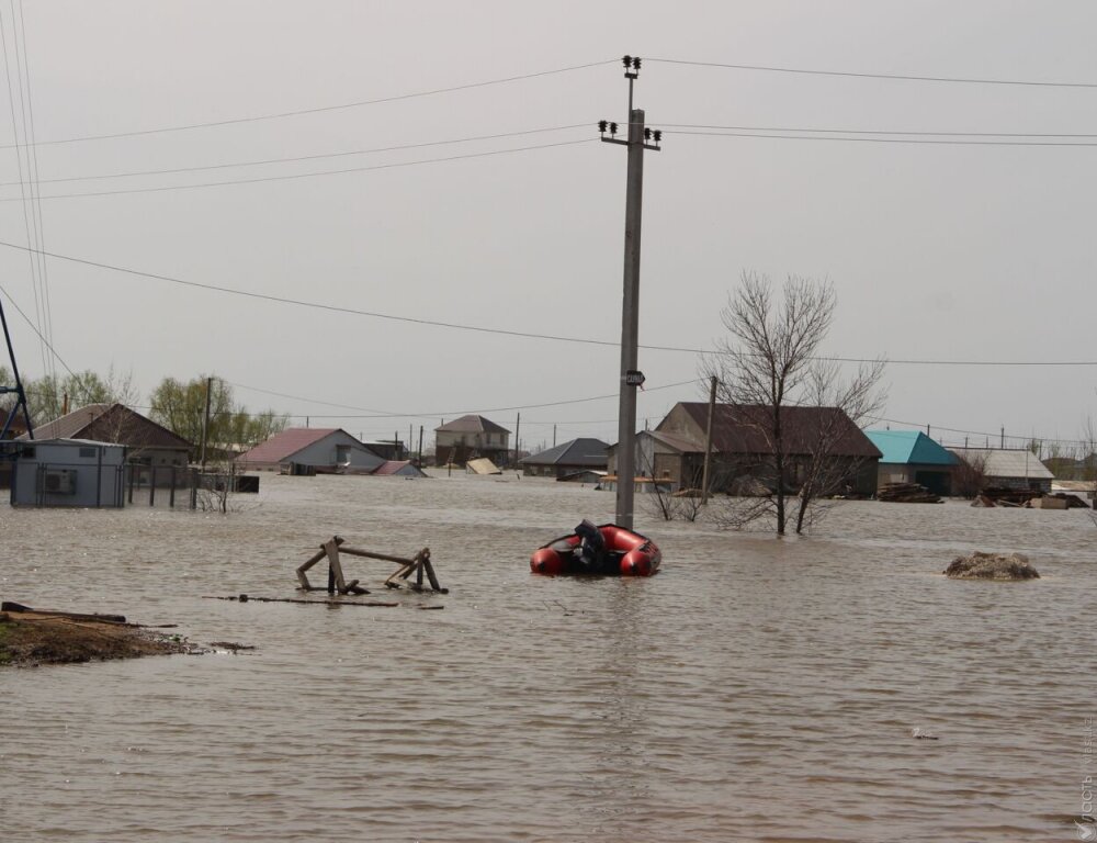  В Уральске наблюдается спад уровня воды в реке Жайык – МЧС