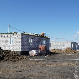 В Петропавловске начали строительство домов для пострадавших от паводков