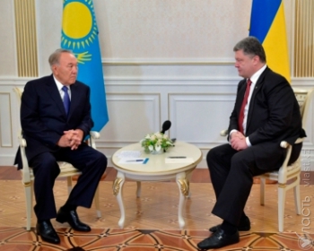 Нурсултан Назарбаев прибыл с рабочим визитом в Украину