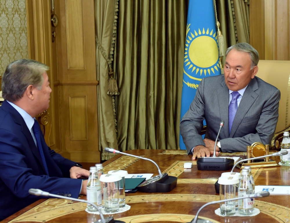 Есимов рассказал Назарбаеву о ходе подготовки к EXPO-2017