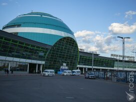 В аэропорту Астаны восстанавливается расписание рейсов