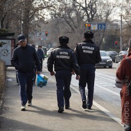 Полиция Алматы переведена на усиленный вариант несения службы