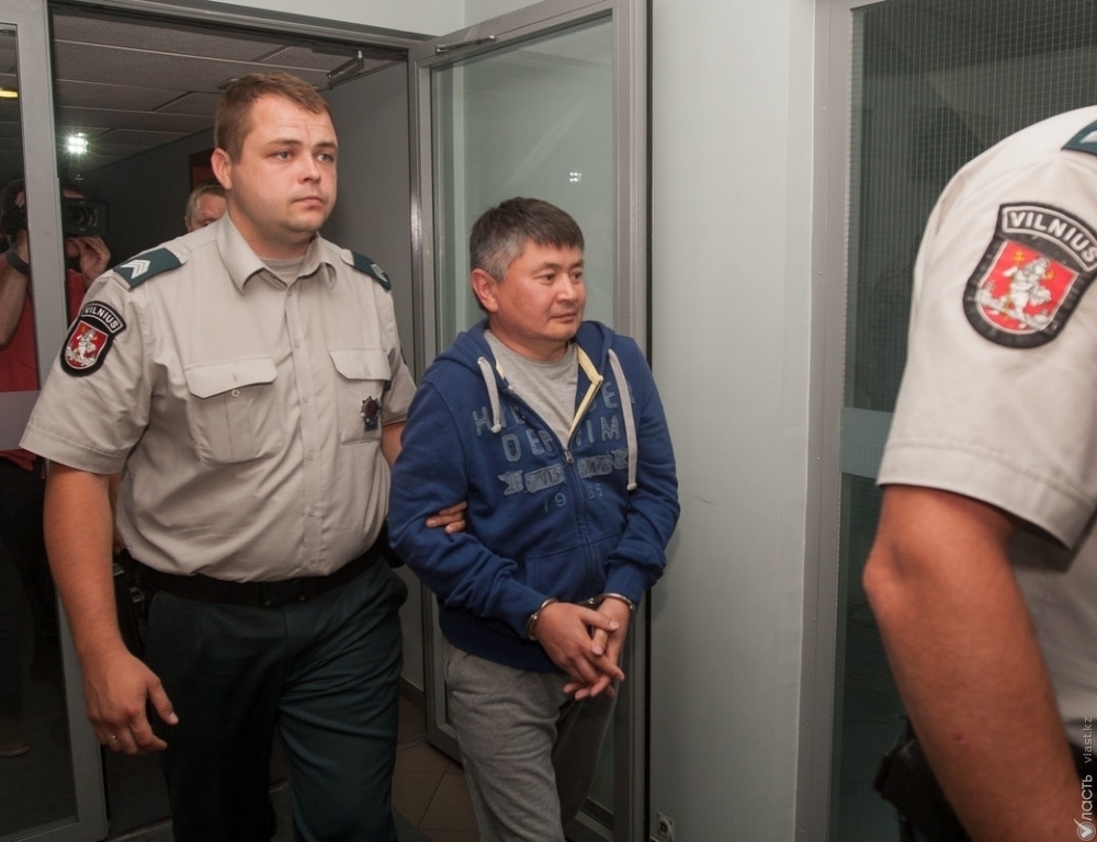 Суд Литвы окончательно отвергнул просьбу Казахстана выдать Шалабаева