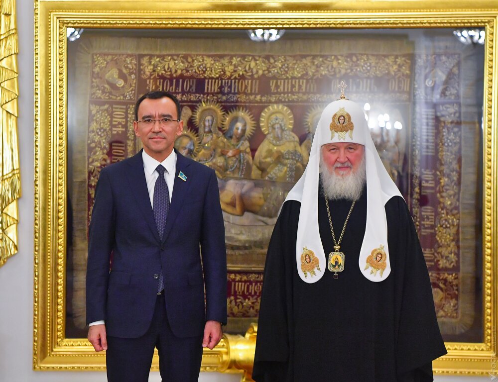 Казахстан ждет главу РПЦ на предстоящем межрелигиозном форуме