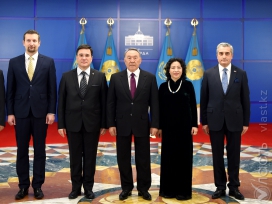 Нурсултан Назарбаев принял верительные грамоты от послов ряда стран