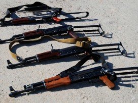 В Южном Казахстане задержали группу торговцев оружием