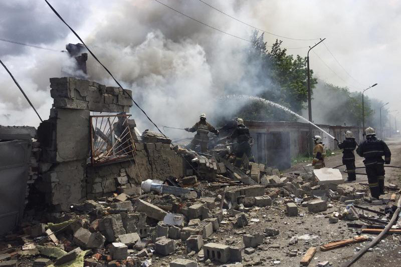В Костанае при взрыве на СТО пострадали 7 человек
