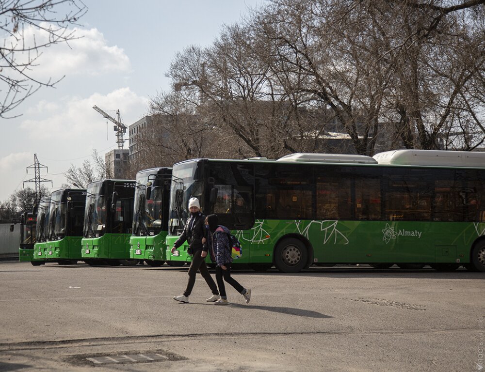 В Алматы появился новый автобусный маршрут