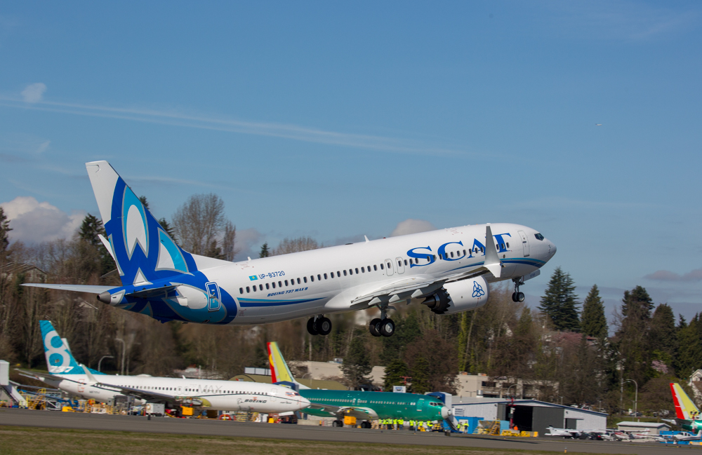 SCAT продолжит эксплуатацию Boeing 737 MAX 8