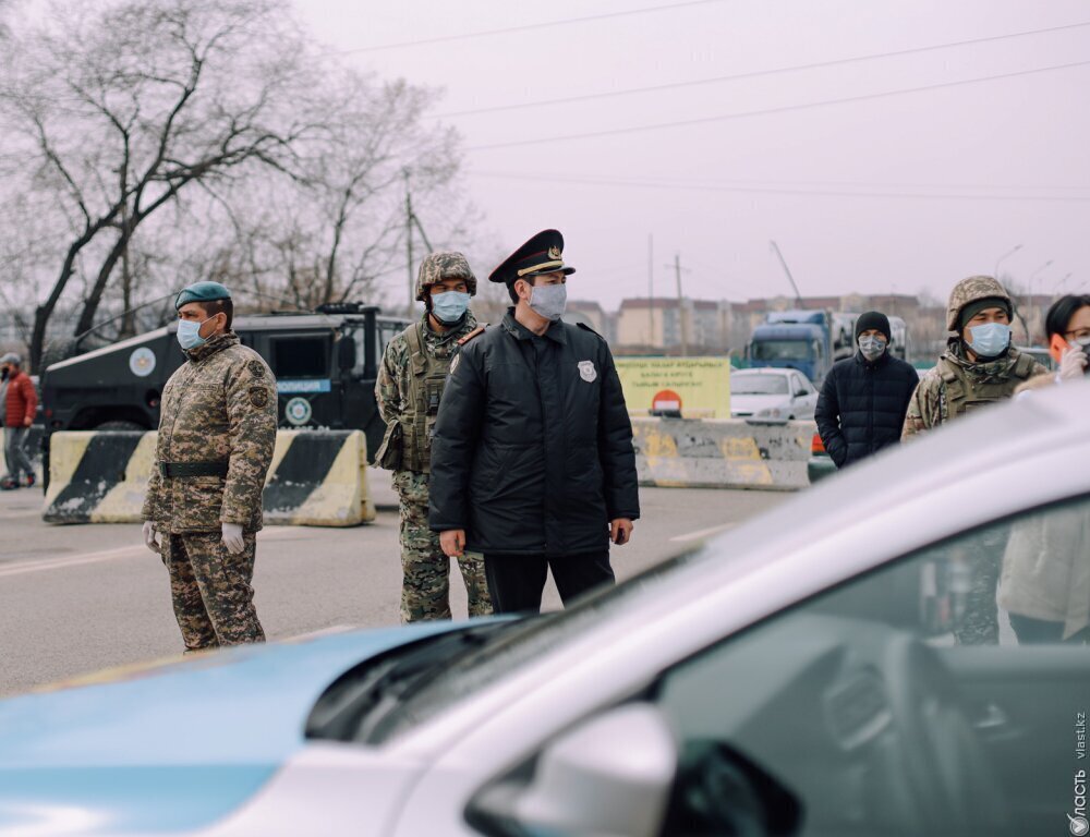 В городе Булаево на севере Казахстана установили блокпосты