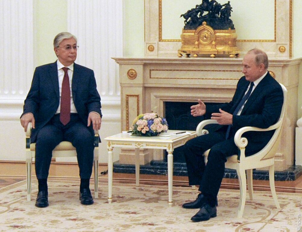 Токаев и Путин обсудили ситуацию в Афганистане 
