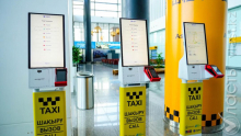 В аэропорту Астаны запустили новую систему заказа такси по фиксированному тарифу