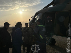 В Актюбинской области продолжается эвакуация населения