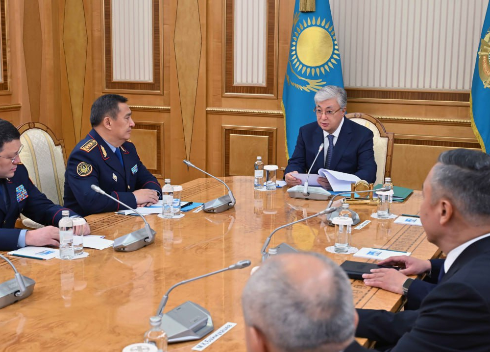 Новые идеи по переформатированию органов внутренних дел ждет Токаев от нового главы МВД 