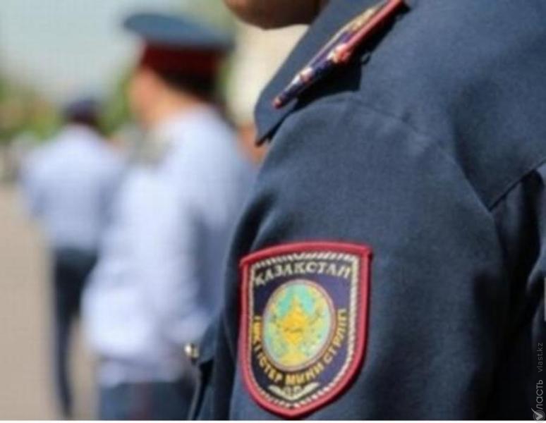 В Алматы застрелен подозреваемый, оказавший полицейским сопротивление при задержании