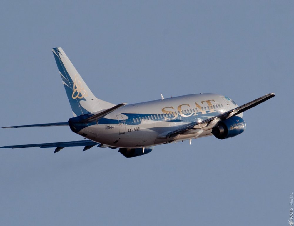 Scat возобновляет полеты из Алматы в семь городов Казахстана 
