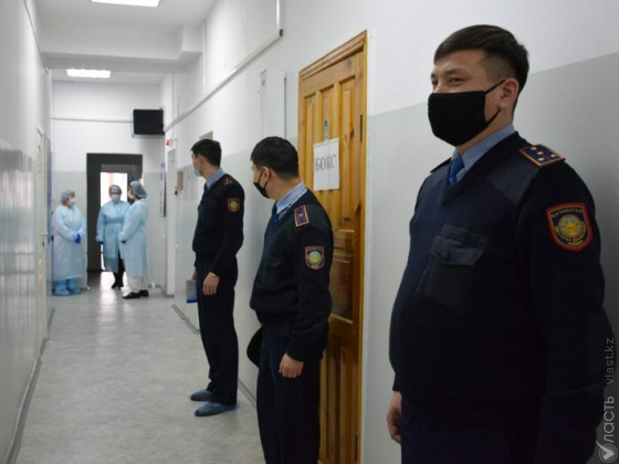 За период пандемии коронавирусом переболели 7000 сотрудников органов внутренних дел Казахстана