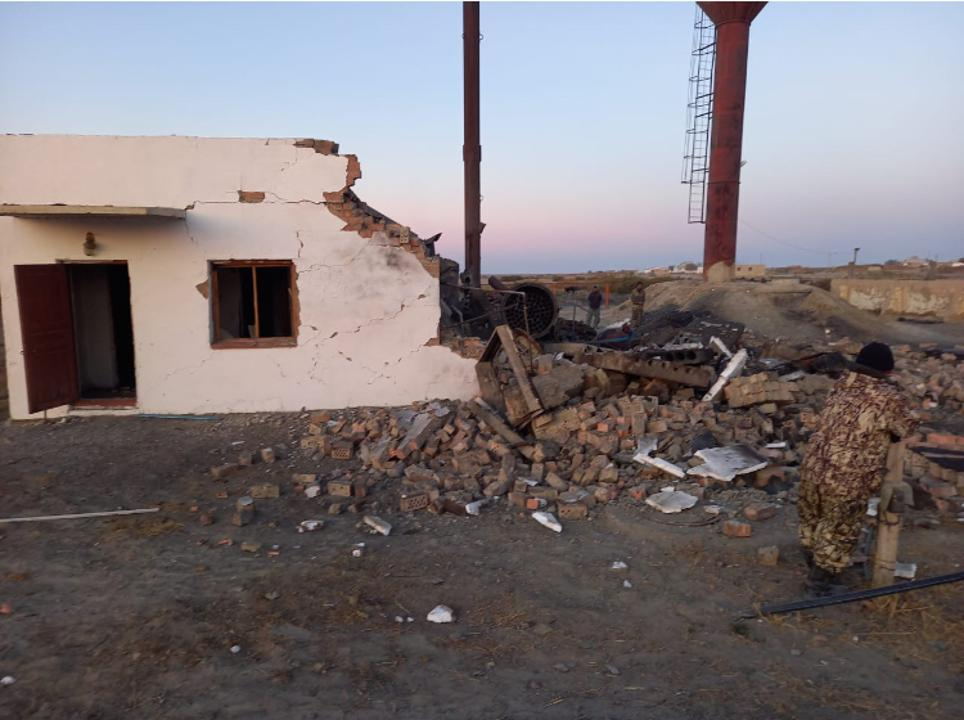 Отопительный котел взорвался на территории школы в Кызылординской области