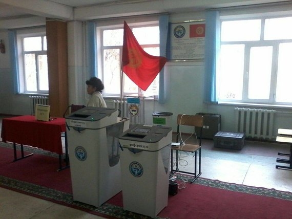 Явка на референдуме в Кыргызстане составила 13,79%