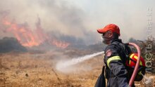 Тысячи людей покинули свои дома в пригородах Афин из-за пожара