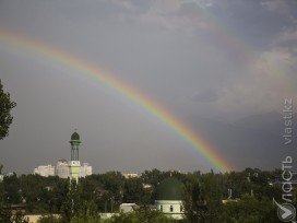 На большей части Казахстана ожидается неустойчивая погода