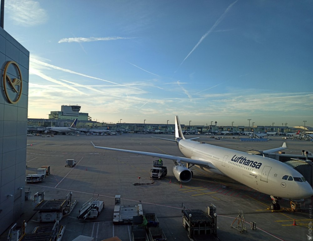 Lufthansa приостановила полеты в Казахстан до 24 апреля