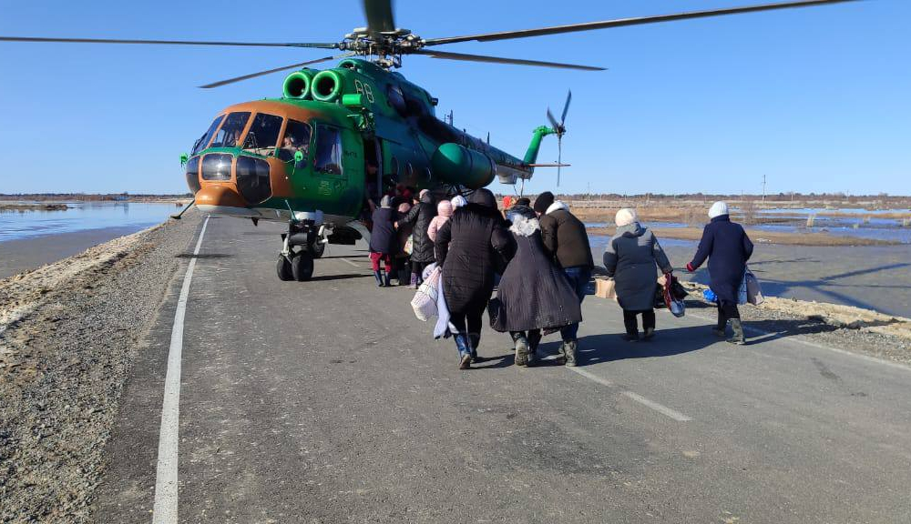 Более 3,7 тыс. человек эвакуированы в Западном Казахстане из-за паводков – МЧС