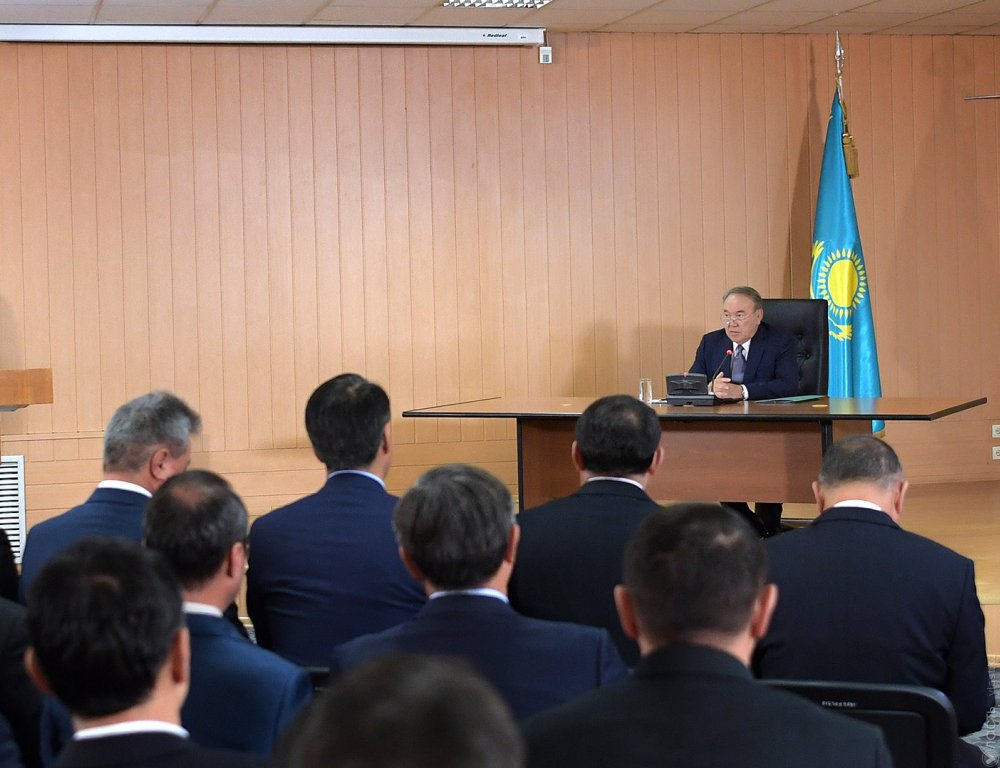 Назарбаев обозначил приоритеты перед новым руководством Службы «Сырбар»