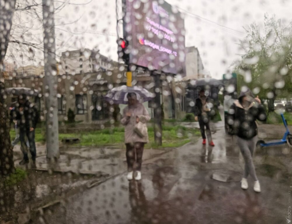 
Дожди с грозами ожидаются в Казахстане в ближайшие три дня