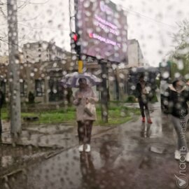 Дожди с грозами ожидаются в Казахстане в ближайшие три дня