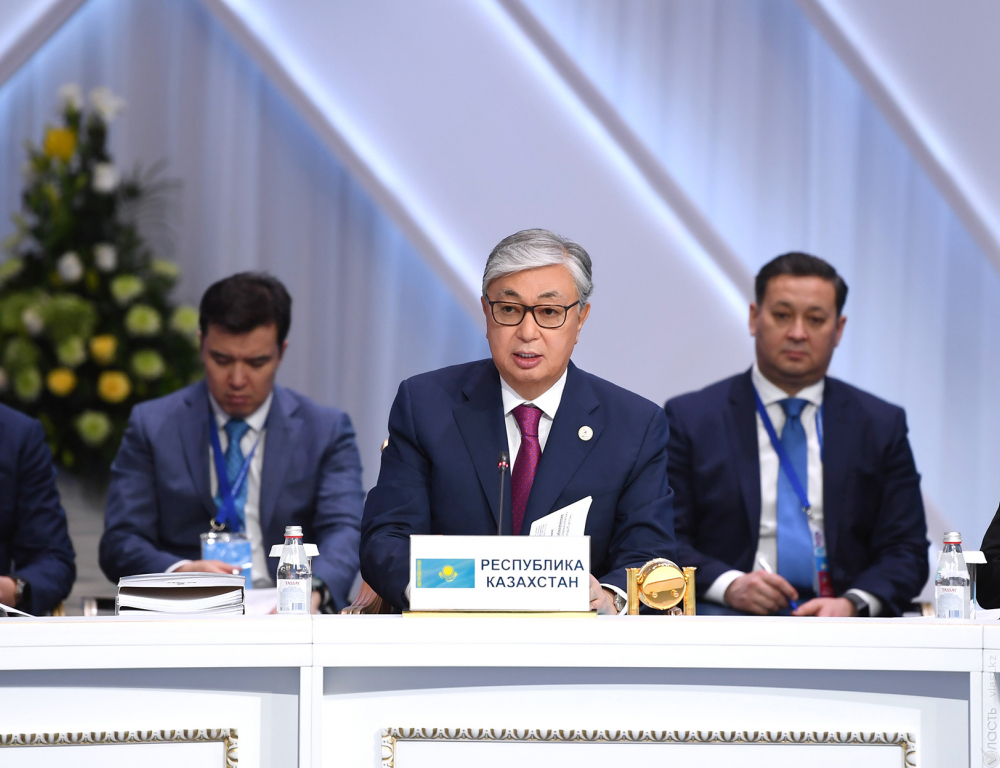 Токаев полагает, что ЕАЭС успешен в развитии свободной торговли между странами-участницами