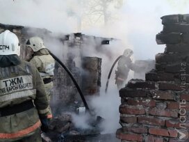 Пожар в жилой зоне Риддера ликвидирован