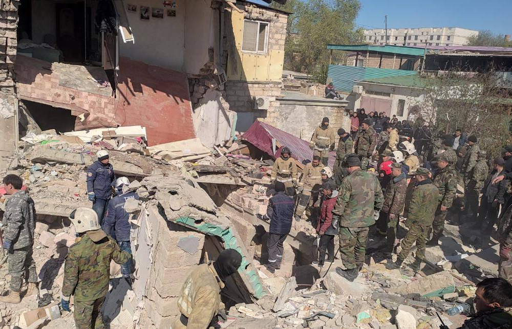 Из-под завалов на месте взрыва в Жанаозене извлекли всех пострадавших