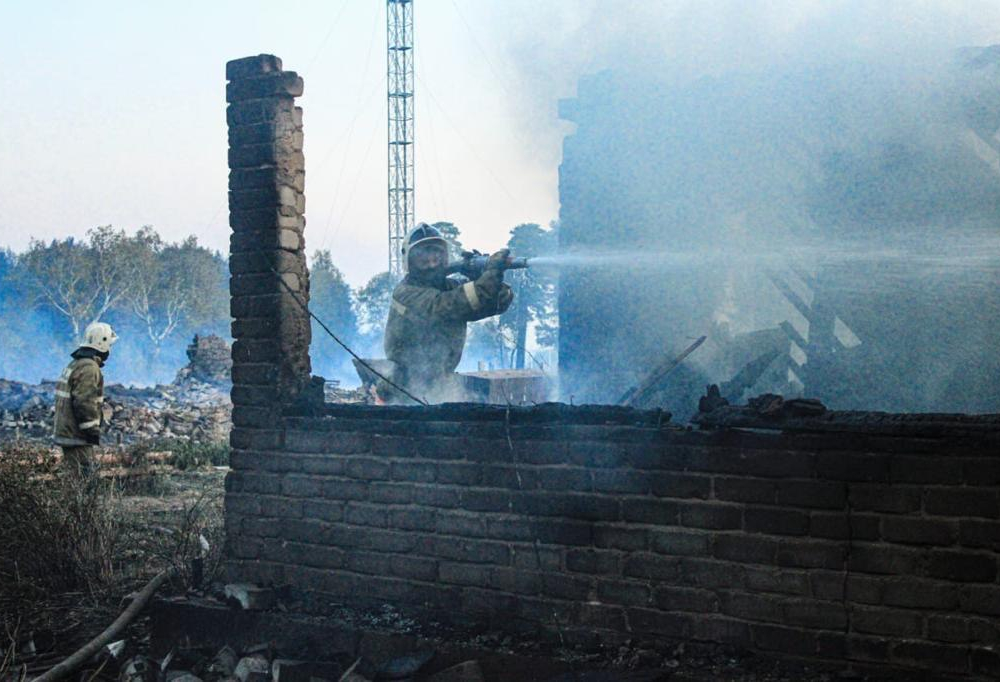 Площадь пожаров в Костанайской области превысила 43 тысячи гектаров 