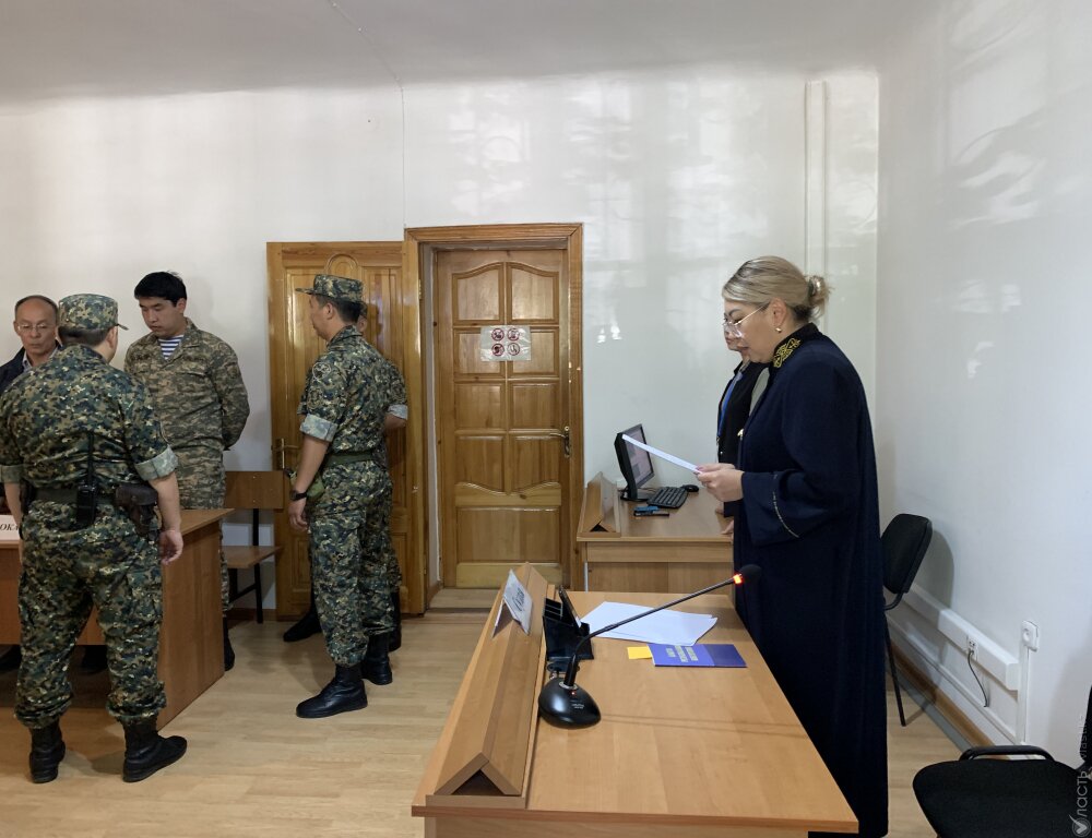 Обвиняемого в гибели семьи во время январских событий в Талдыкоргане военнослужащего осудили на 7 лет