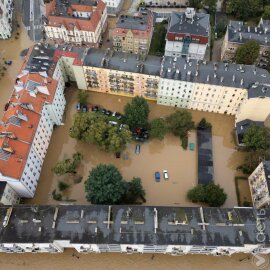 В Румынии затоплены целые деревни и города, в Польше объявлено чрезвычайное положение