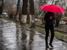 Дождь с переходом в снег ожидается на севере и востоке Казахстане в выходные