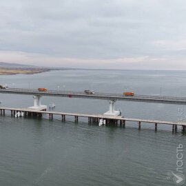 В Восточно-Казахстанской области открыли движение по новому мосту через Бухтарминское водохранилище