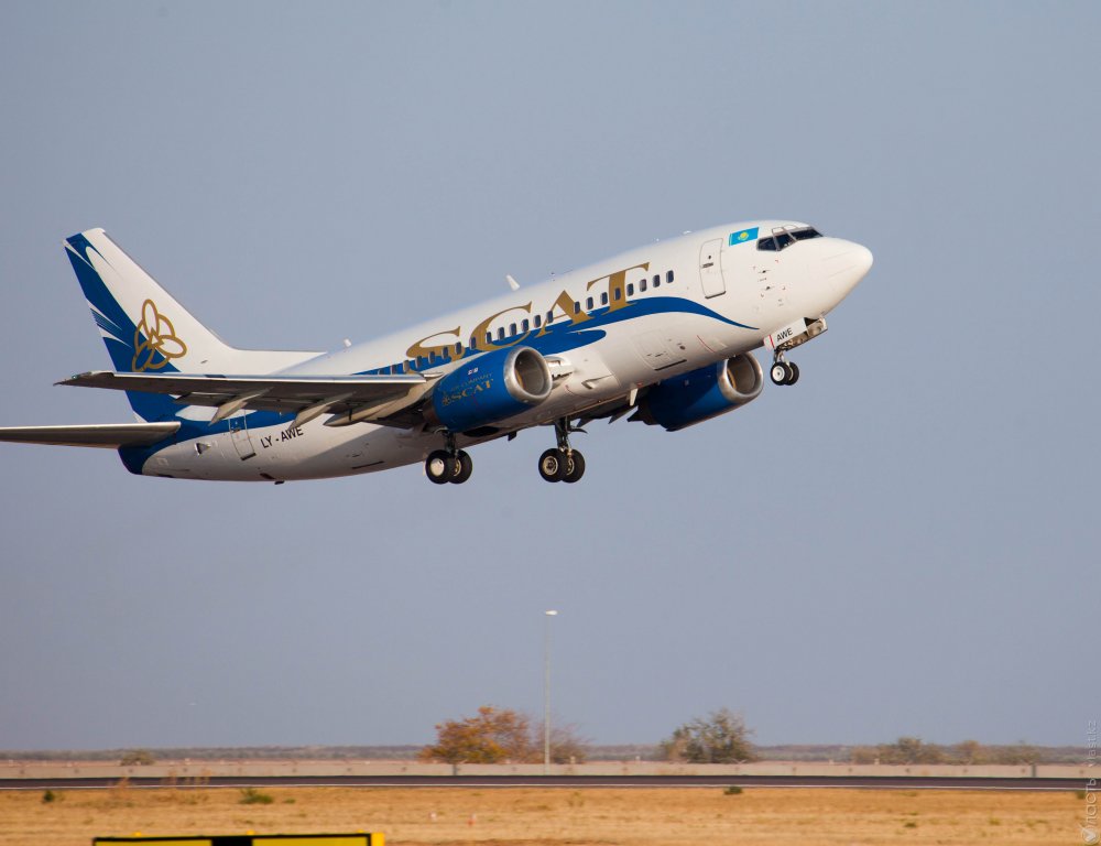 SCAT открывает новый рейс из столицы Казахстана в Москву