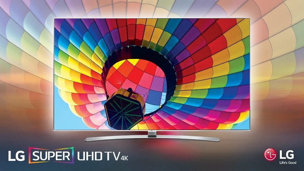Ощутите качество изображения SUPER UHD в телевизорах LG 