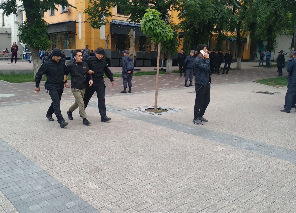 В МВД заявили, что накануне в Алматы никого не задерживали