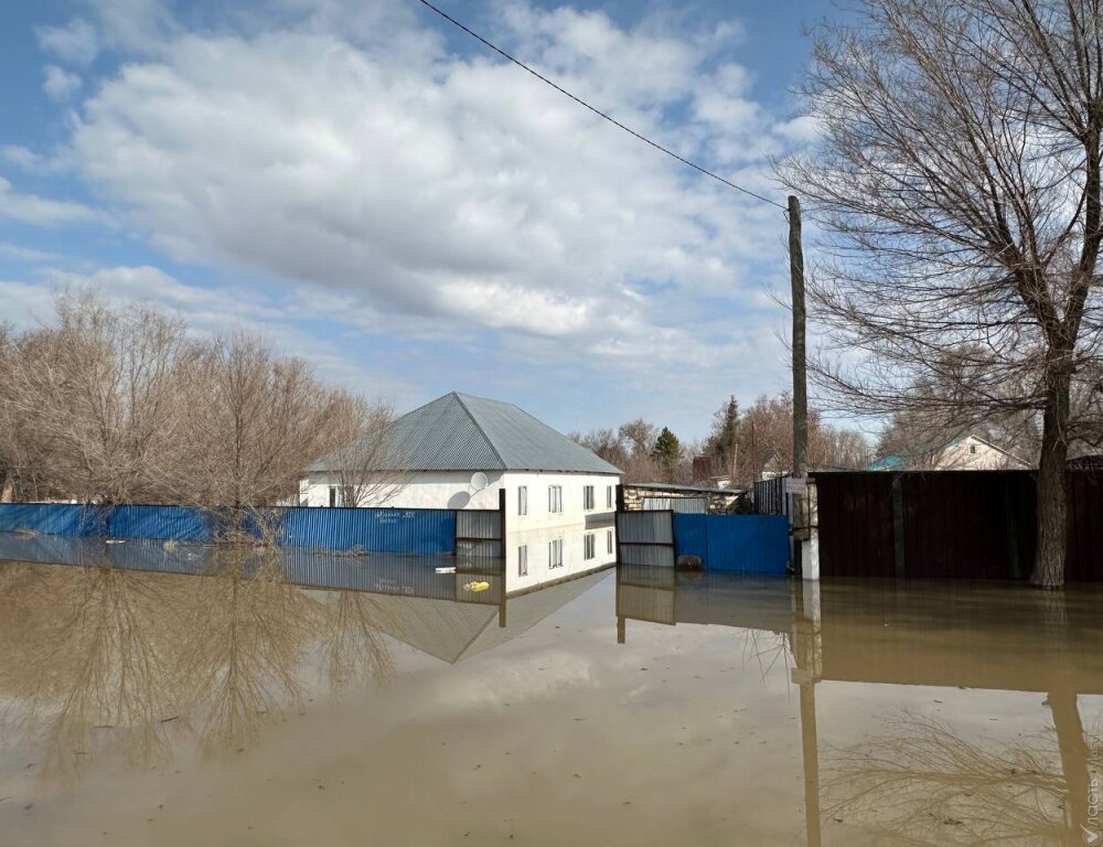 В шести регионах Казахстана остаются подтопленными более 1,3 тыс. домов