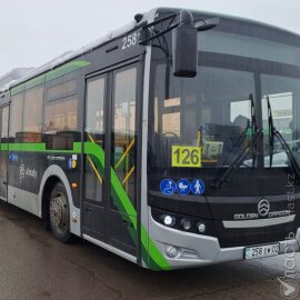 В Алматы обновили автобусы и значительно сократили интервал на маршруте №126 
