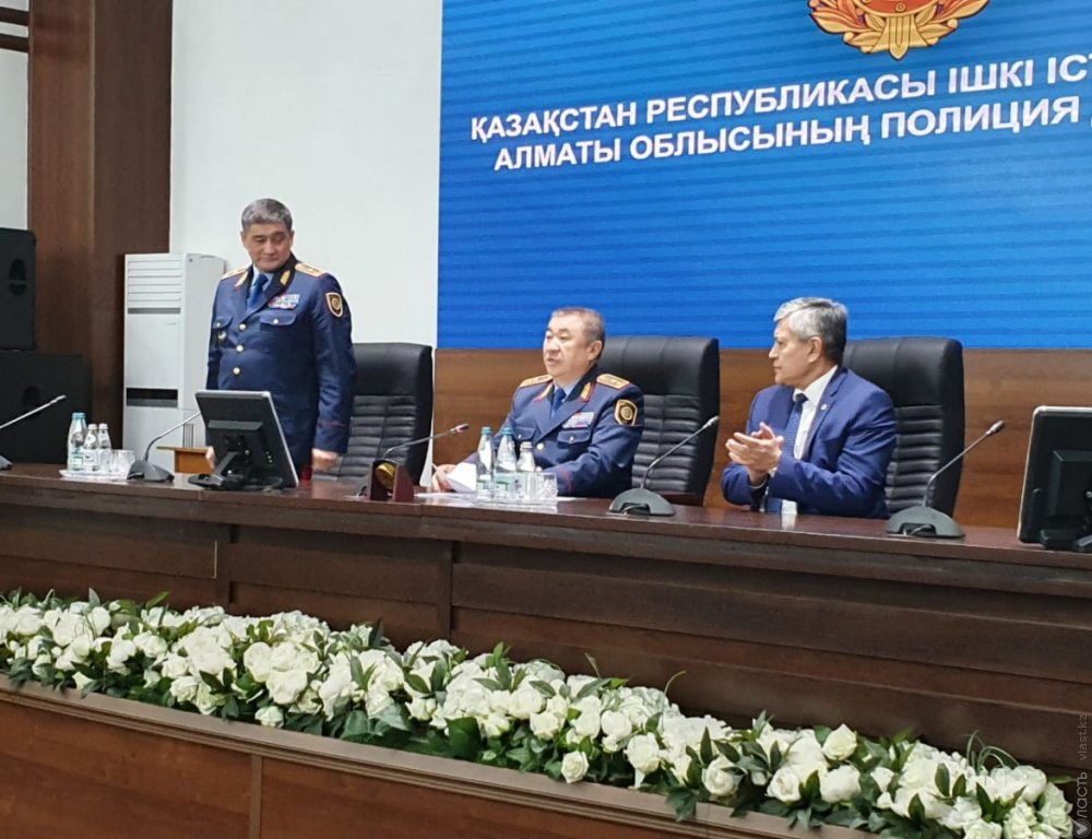 Серик Кудебаев возглавил департамент полиции Алматинской области